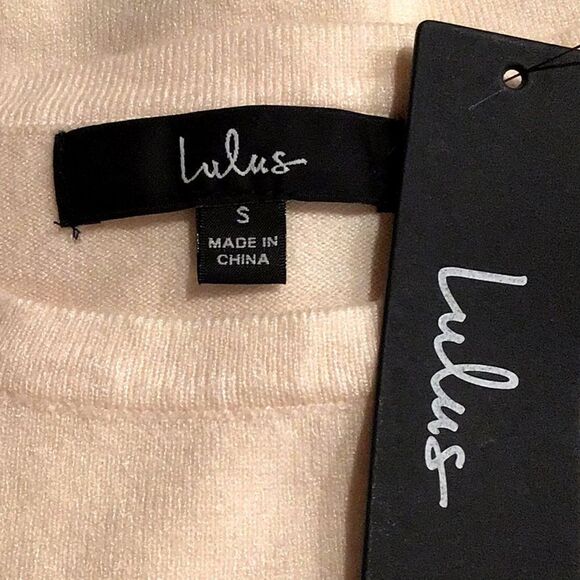 Lulu’s Cream Classic Crew Neck Sweater - Picture 12 of 14